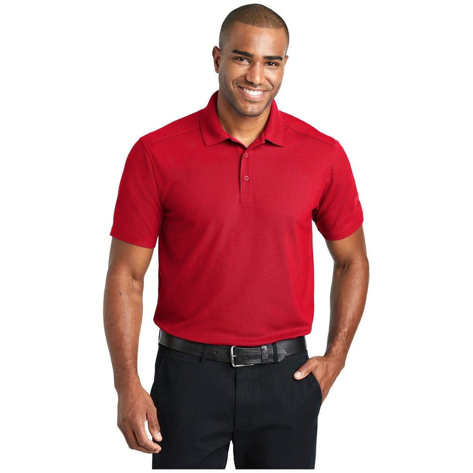 Port Authority ® EZPerformance ™ Pique Polo. K600 - Port Authority K600 Polos/Knits Port Authority Apple Red XS