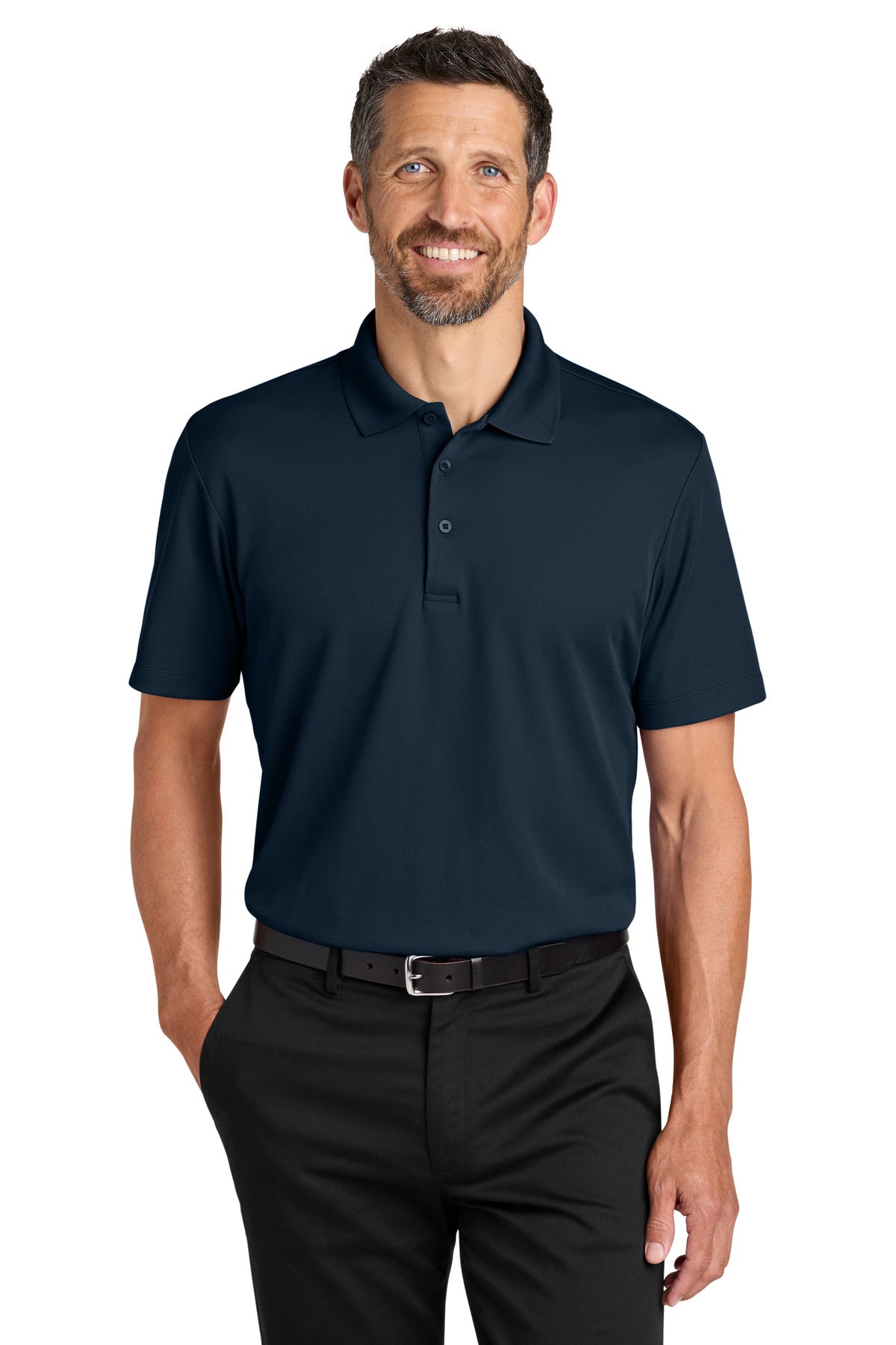 Port Authority K620 Plaited Pique Polo