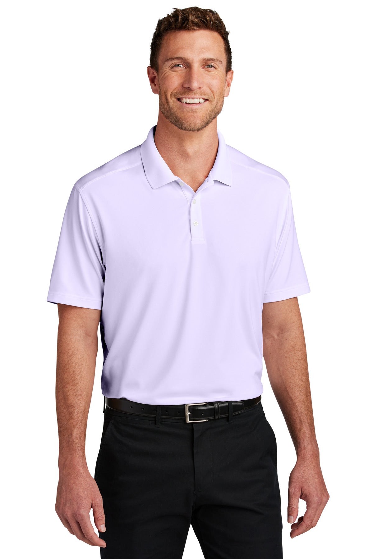 Port Authority K683 City Stretch Flat Knit Polo