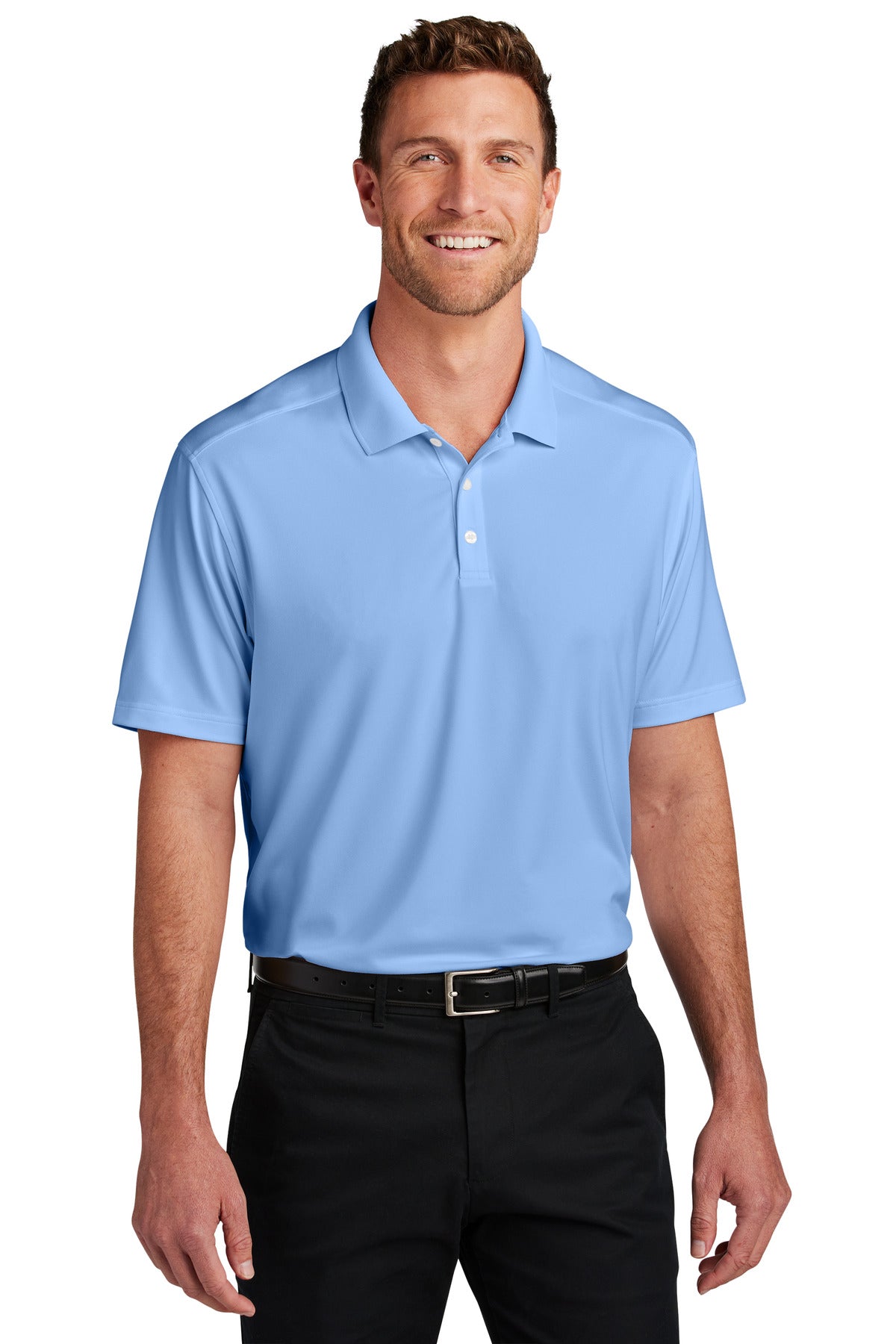 Port Authority K683 City Stretch Flat Knit Polo