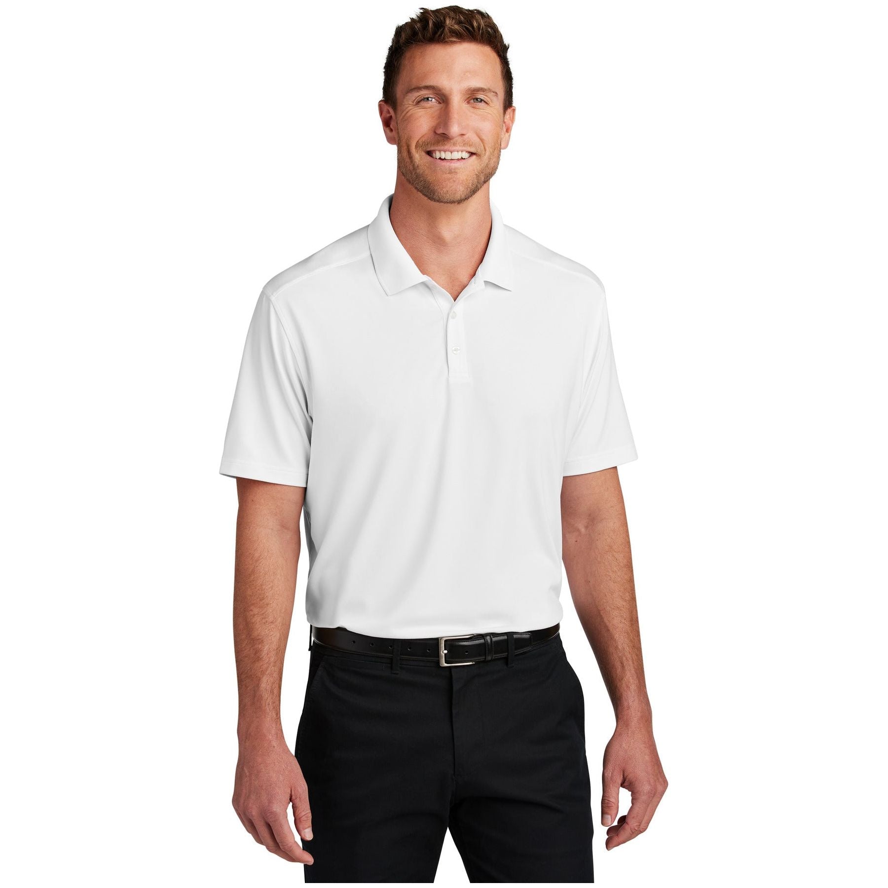 Port Authority ® City Stretch Flat Knit Polo K683 - Port Authority K683 Polos/Knits Port Authority