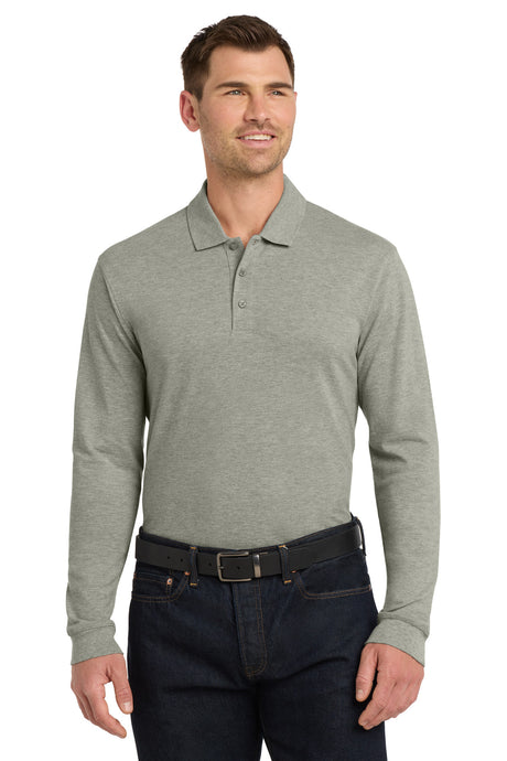 Port Authority ®  EZCotton ®  Long Sleeve Polo. K8000LS - Port Authority K8000LS