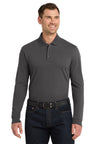 Port Authority ®  EZCotton ®  Long Sleeve Polo. K8000LS - Port Authority K8000LS