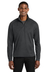 Port Authority K805 Vertical Texture 1/4-Zip Pullover