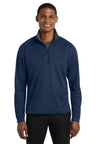 Port Authority K805 Vertical Texture 1/4-Zip Pullover