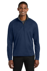 Port Authority K805 Vertical Texture 1/4-Zip Pullover