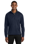 Port Authority K805 Vertical Texture 1/4-Zip Pullover