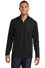 Port Authority ®  Pinpoint Mesh 1/2-Zip. K806 - Port Authority K806