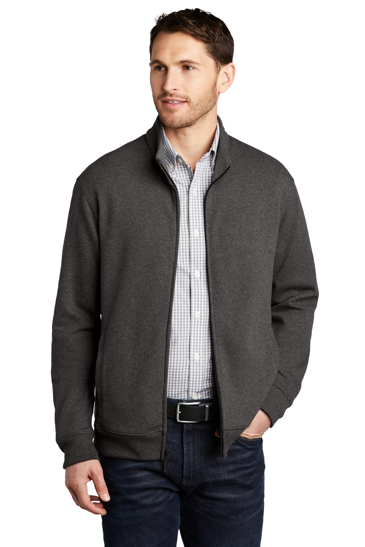 Port Authority K809 Interlock Full-Zip