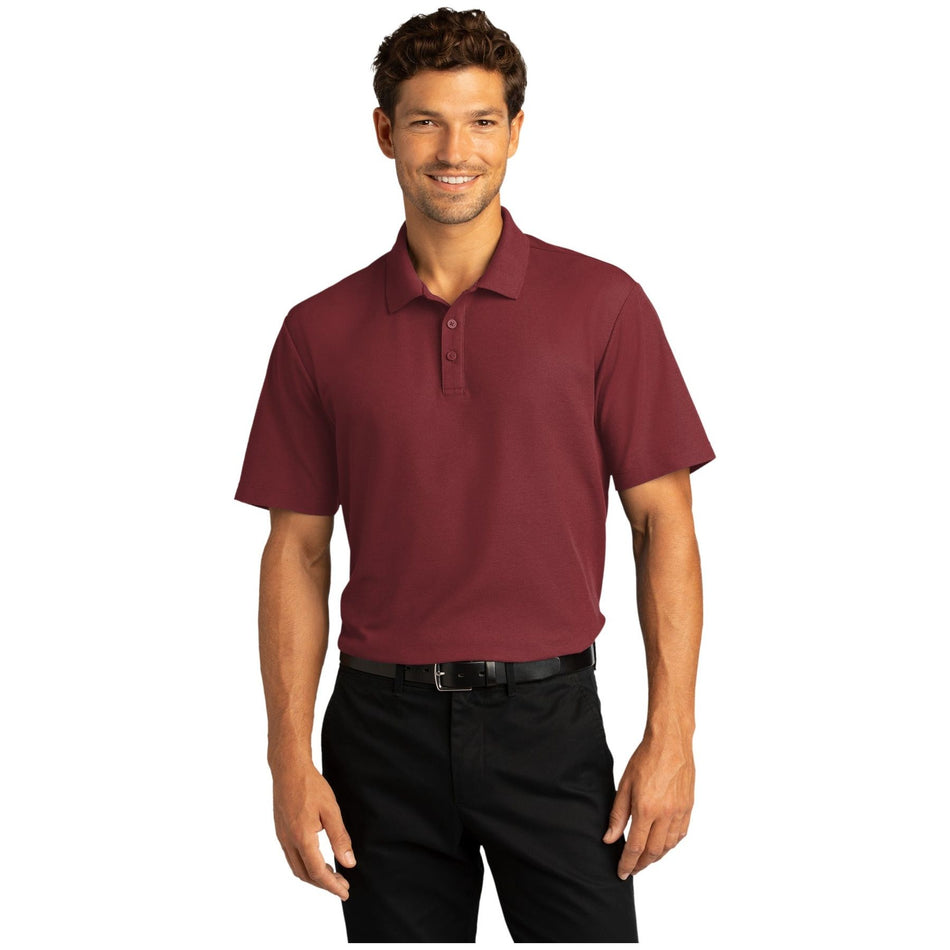 Port Authority  ®  SuperPro React  ™  Polo. K810 - Burgundy - Port Authority K810