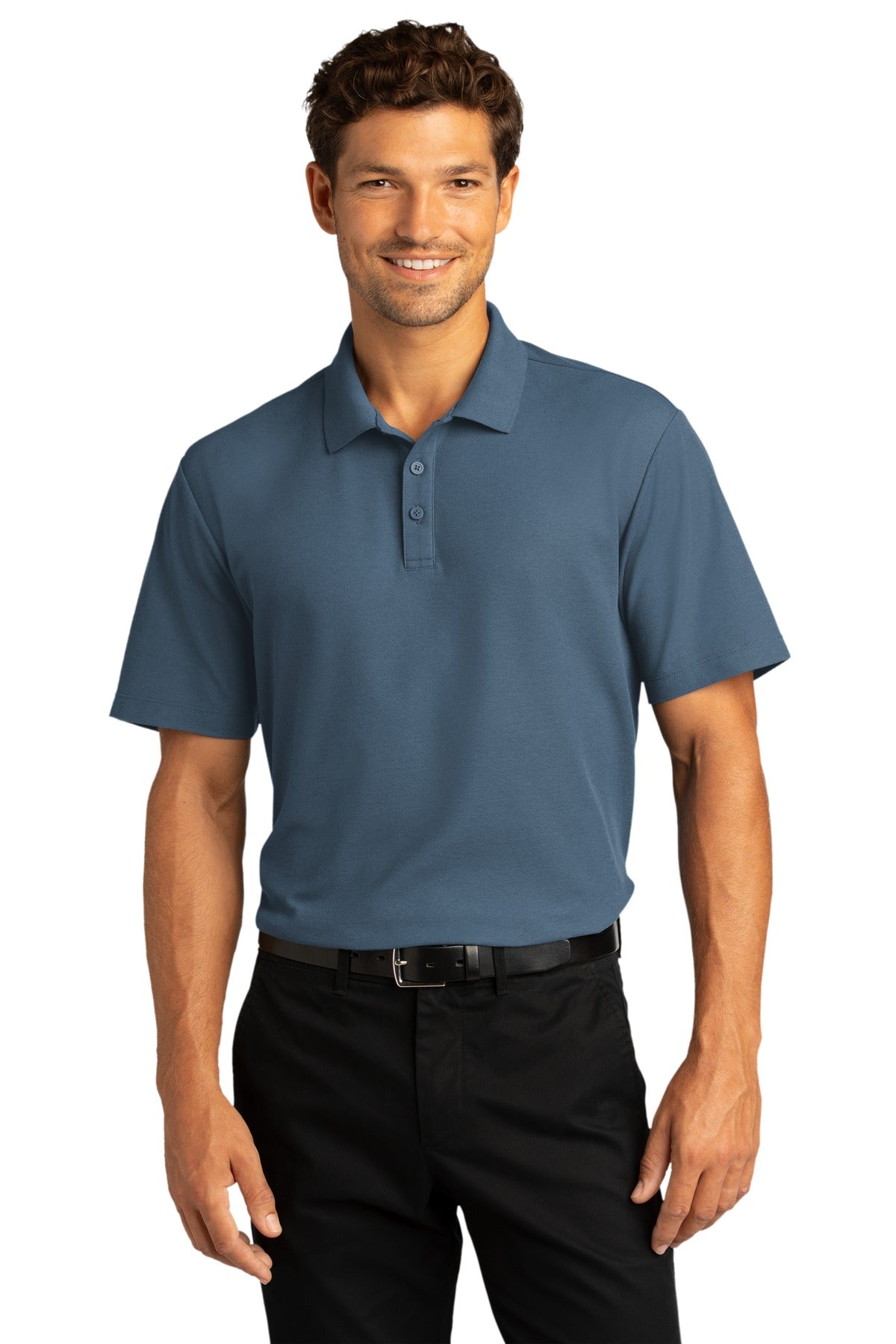 Port Authority ® SuperPro React ™ Polo. K810 - Regatta Blue - Port Authority K810 Polos/Knits Port Authority Regatta Blue XS