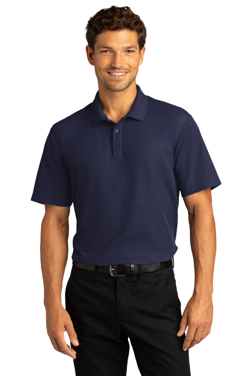 Port Authority  ®  SuperPro React  ™  Polo. K810 - True Navy - Port Authority K810