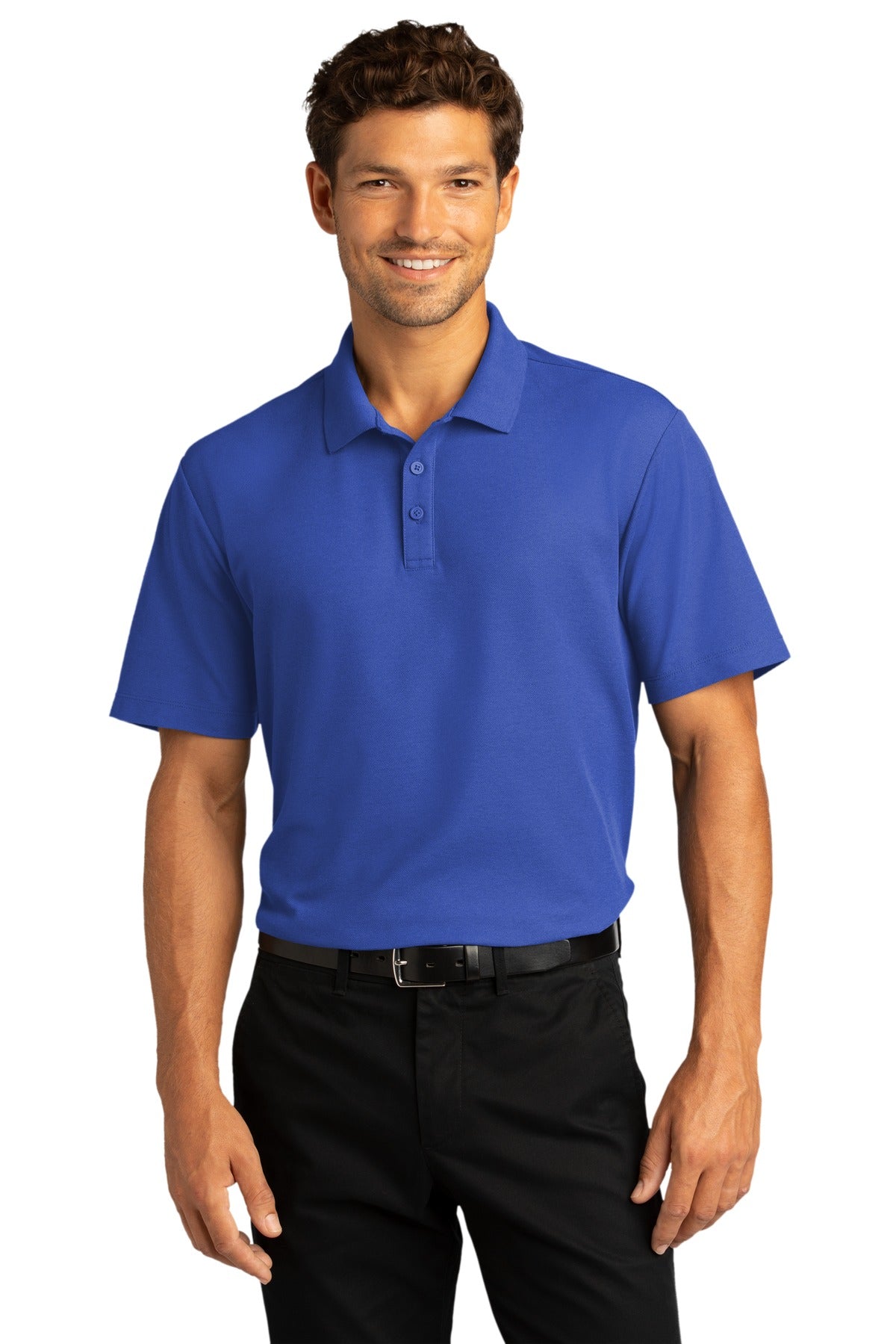 Port Authority ® SuperPro React ™ Polo. K810 - True Royal - Port Authority K810 Polos/Knits Port Authority