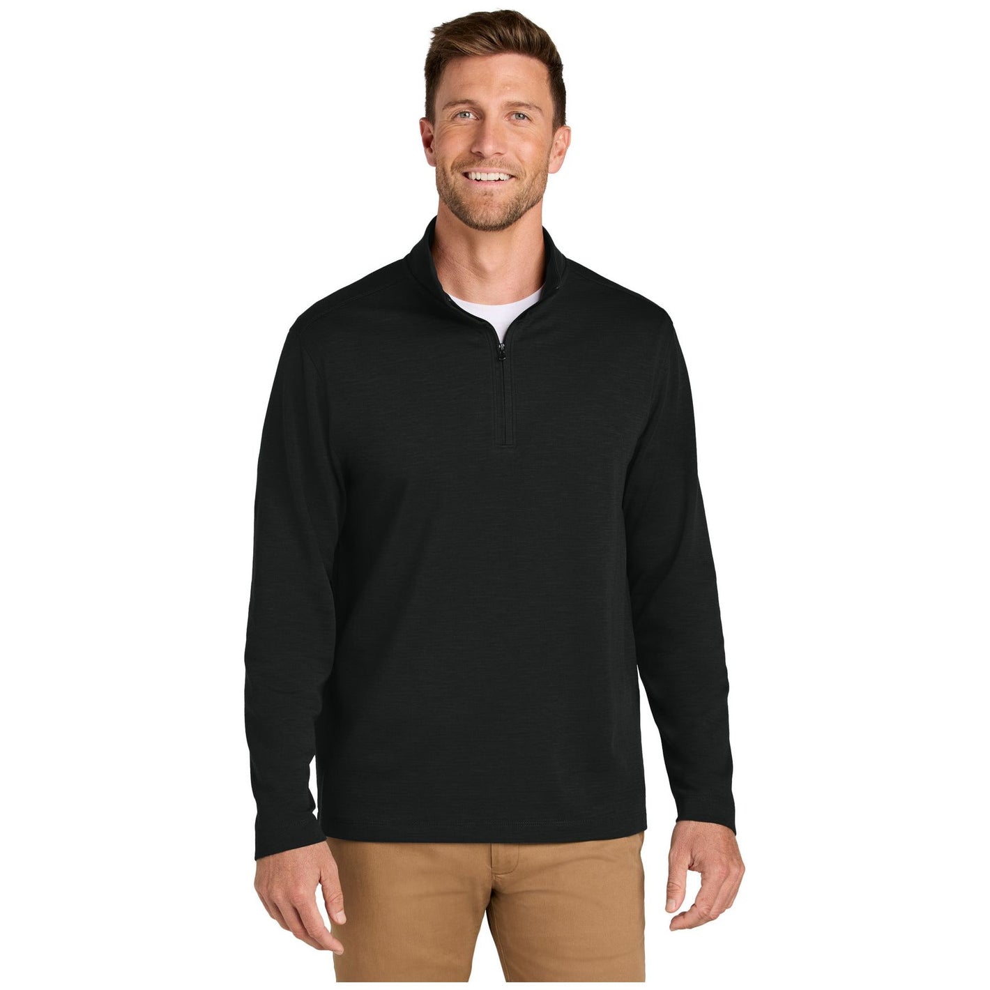 Port Authority ® Breakwater 1/4-Zip Pullover K820 - Port Authority K820 Sweatshirts/Fleece Port Authority Deep Black S