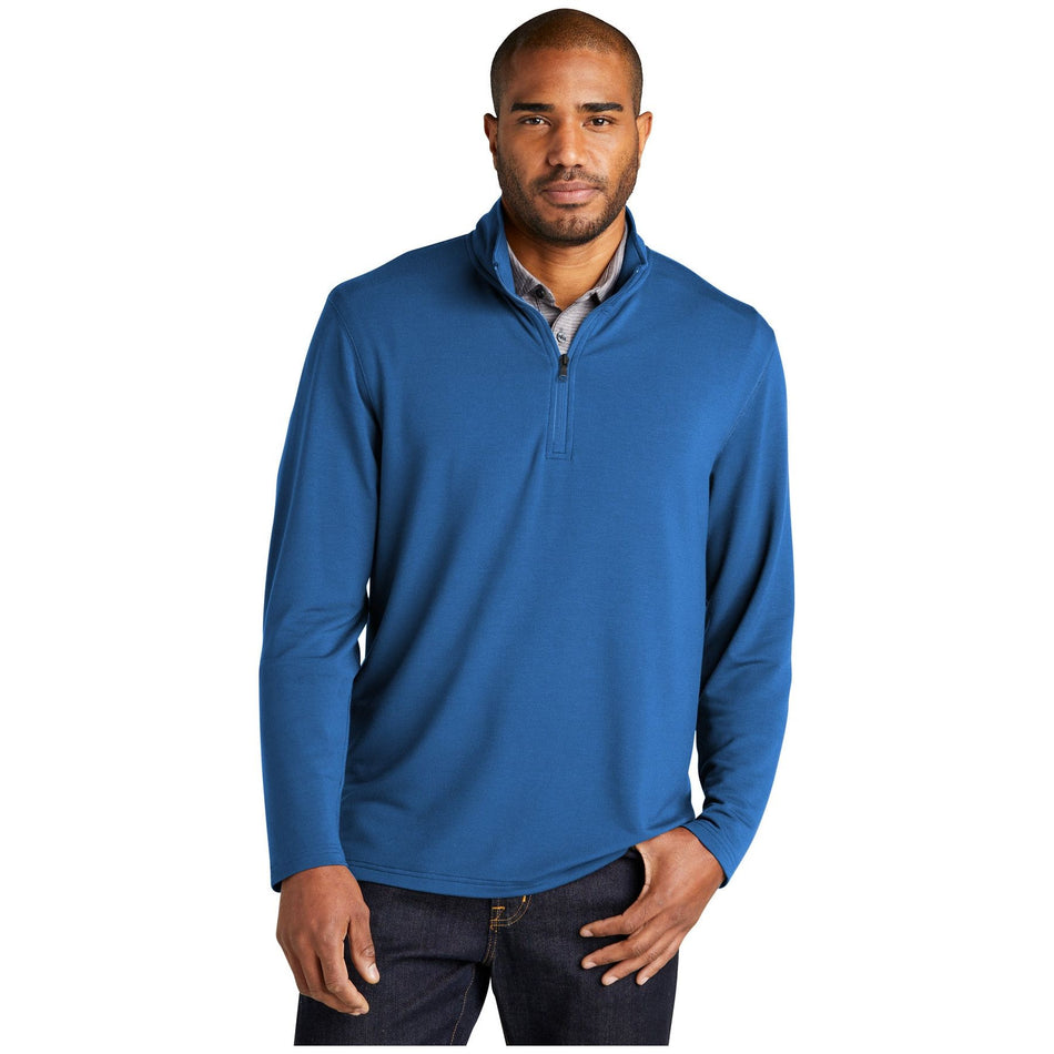 Port Authority ® Microterry 1/4-Zip Pullover K825 - Port Authority K825 Sweatshirts/Fleece Port Authority Aegean Blue XS