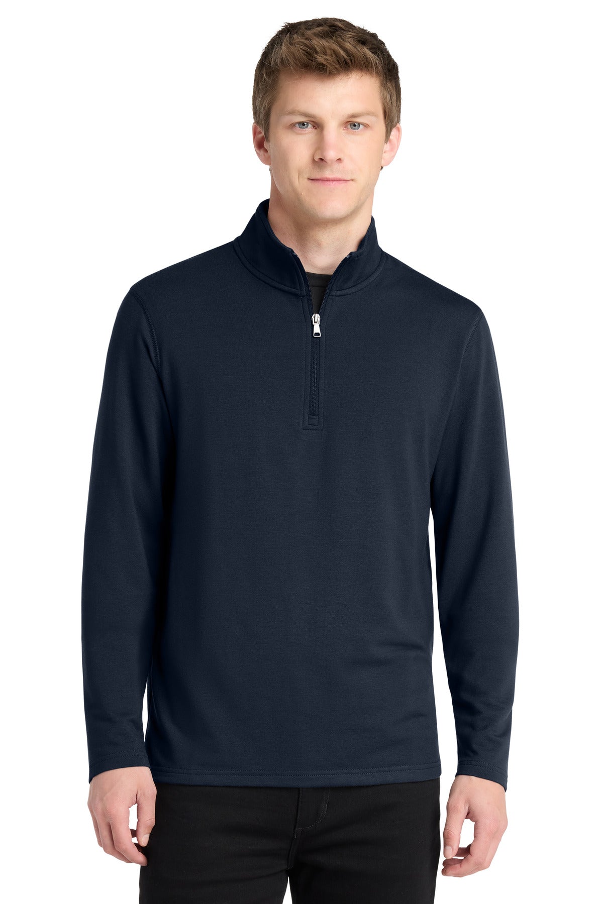 Port Authority K825 Microterry 1/4-Zip Pullover