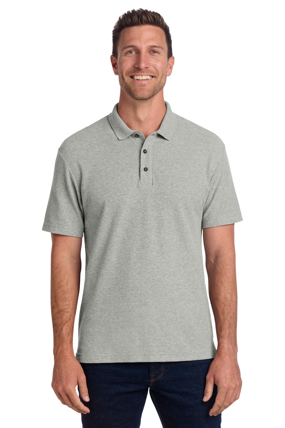 Port Authority K867 C-FREE Cotton Blend Pique Polo Wholesale Blank
