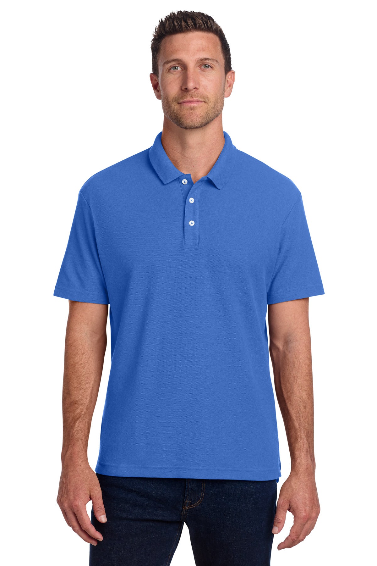 Port Authority K867 C-FREE Cotton Blend Pique Polo Wholesale Blank