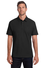 Port Authority K868 C-FREE Cotton Blend Pique Pocket Polo Wholesale Blank