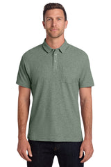 Port Authority K868 C-FREE Cotton Blend Pique Pocket Polo Wholesale Blank