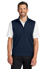 Port Authority K880V C-FREE Double Knit 1/4-Zip Vest