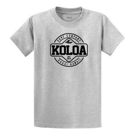 Koloa Surf Co. Kauai Hawaii Logo Cotton T-Shirts in Regular Big & Tall Koloa Surf Company Mens Apparel