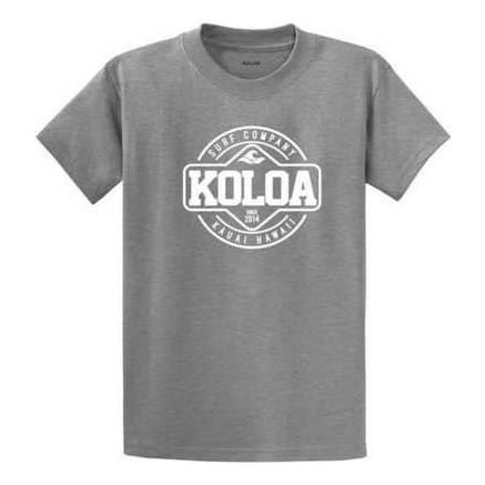 Koloa Surf Co. Kauai Hawaii Logo Cotton T-Shirts in Regular Big & Tall Koloa Surf Company Mens Apparel