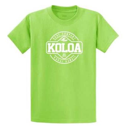 Koloa Surf Co. Kauai Hawaii Logo Cotton T-Shirts in Regular Big & Tall Koloa Surf Company Mens Apparel