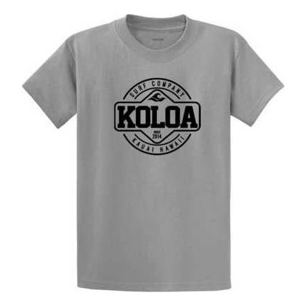 Koloa Surf Co. Kauai Hawaii Logo Cotton T-Shirts in Regular Big & Tall Koloa Surf Company Mens Apparel