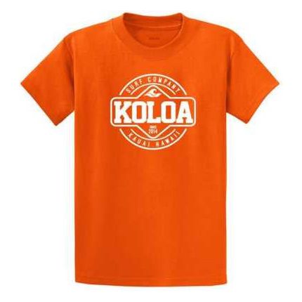 Koloa Surf Co. Kauai Hawaii Logo Cotton T-Shirts in Regular Big & Tall Koloa Surf Company Mens Apparel