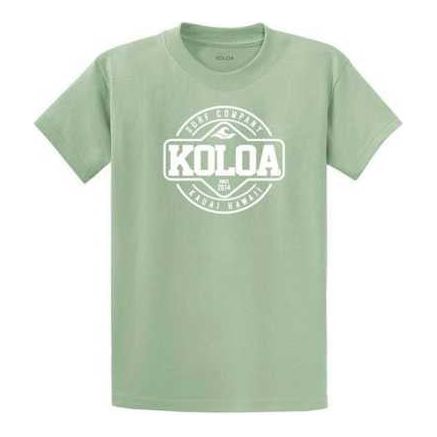 Koloa Surf Co. Kauai Hawaii Logo Cotton T-Shirts in Regular Big & Tall Koloa Surf Company Mens Apparel