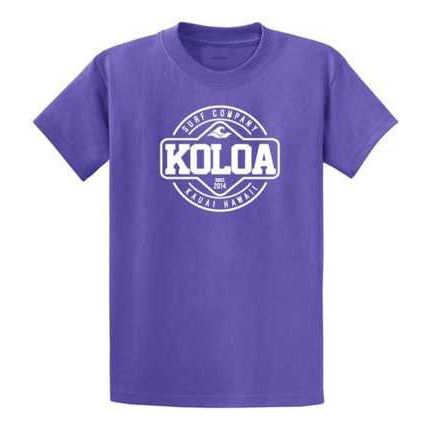 Koloa Surf Co. Kauai Hawaii Logo Cotton T-Shirts in Regular Big & Tall Koloa Surf Company Mens Apparel