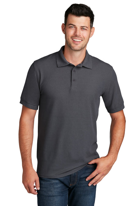 Port & Company ® Core Blend Pique Polo. KP155 - Port & Company KP155 Polos/Knits Port & Company Charcoal S