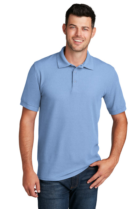 Port & Company ® Core Blend Pique Polo. KP155 - Port & Company KP155 Polos/Knits Port & Company Light Blue S