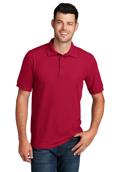 Port & Company ® Core Blend Pique Polo. KP155 - Port & Company KP155 Polos/Knits Port & Company Red S