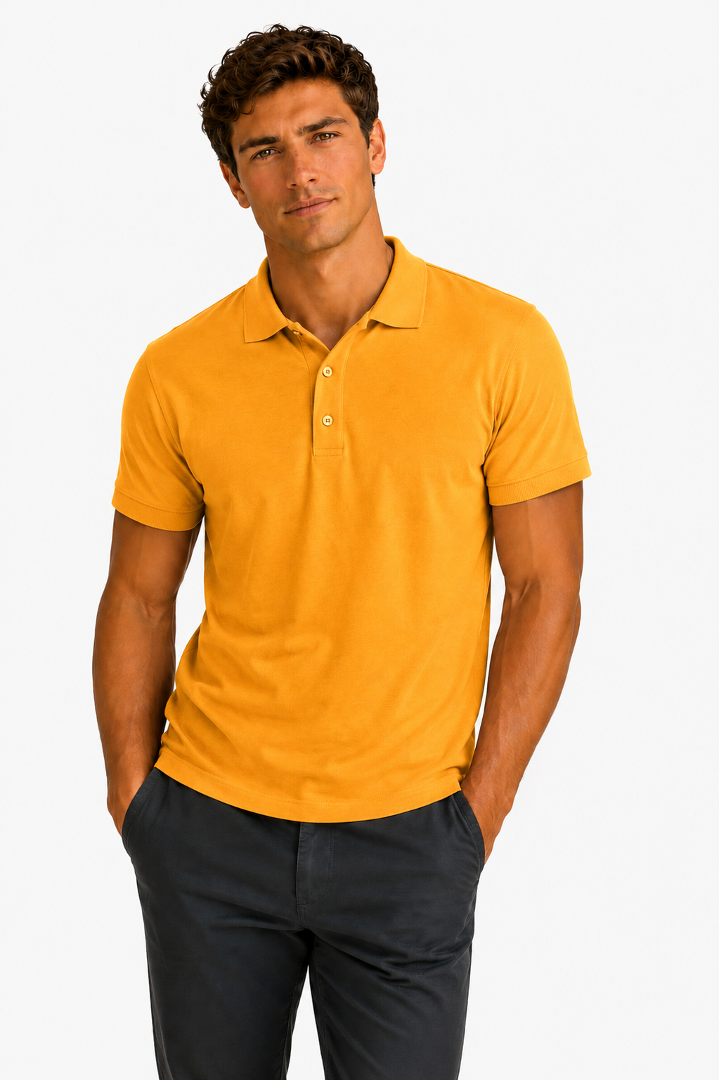 Joe's USA Construction & Landscape High Visibility Work Polo