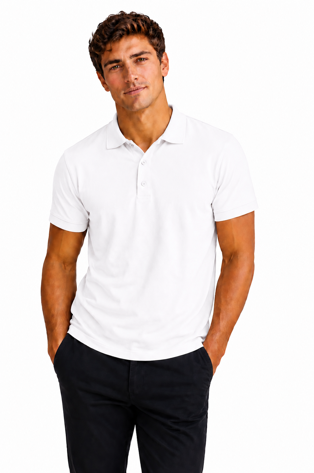 Joe's USA Construction & Landscape High Visibility Work Polo