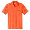Mens 5.5-Ounce Jersey Knit Pocket Polo. Adult Sizes: S-6XL Polos/Knits Joe's USA Small Safety Orange