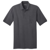 Mens 5.5-Ounce Jersey Knit Pocket Polo. Adult Sizes: S-6XL Polos/Knits Joe's USA Small Charcoal