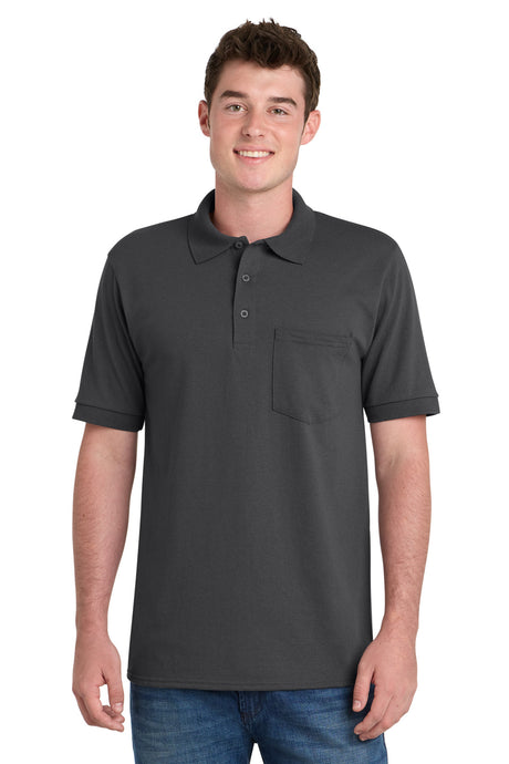 Port & Co ™  Core Blend Jersey Knit Pocket Polo. KP55P - Port & Company KP55P