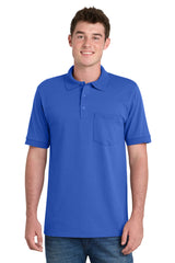 Port & Co ™  Core Blend Jersey Knit Pocket Polo. KP55P - Port & Company KP55P