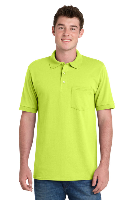 Port & Co ™  Core Blend Jersey Knit Pocket Polo. KP55P - Port & Company KP55P