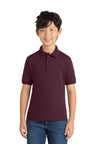 Port & Company KP55Y Youth Core Blend Jersey Knit Polo | Port & Co KP55Y