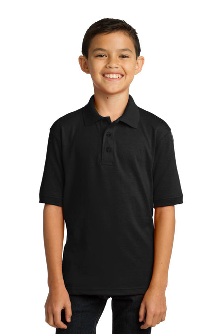 Port & Company ® Youth Core Blend Jersey Knit Polo. KP55Y - Port & Company KP55Y Polos/Knits Port & Company