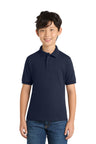 Port & Company KP55Y Youth Core Blend Jersey Knit Polo | Port & Co KP55Y