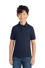 Port & Co ™  Youth Core Blend Jersey Knit Polo. KP55Y - Port & Company KP55Y