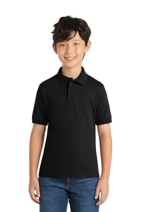 Port & Company KP55Y Youth Core Blend Jersey Knit Polo | Port & Co KP55Y