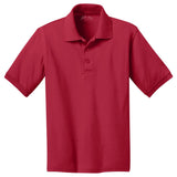 Youth 5.5-Ounce Jersey Knit Polo Polos/Knits Joe's USA Red Youth X-Small