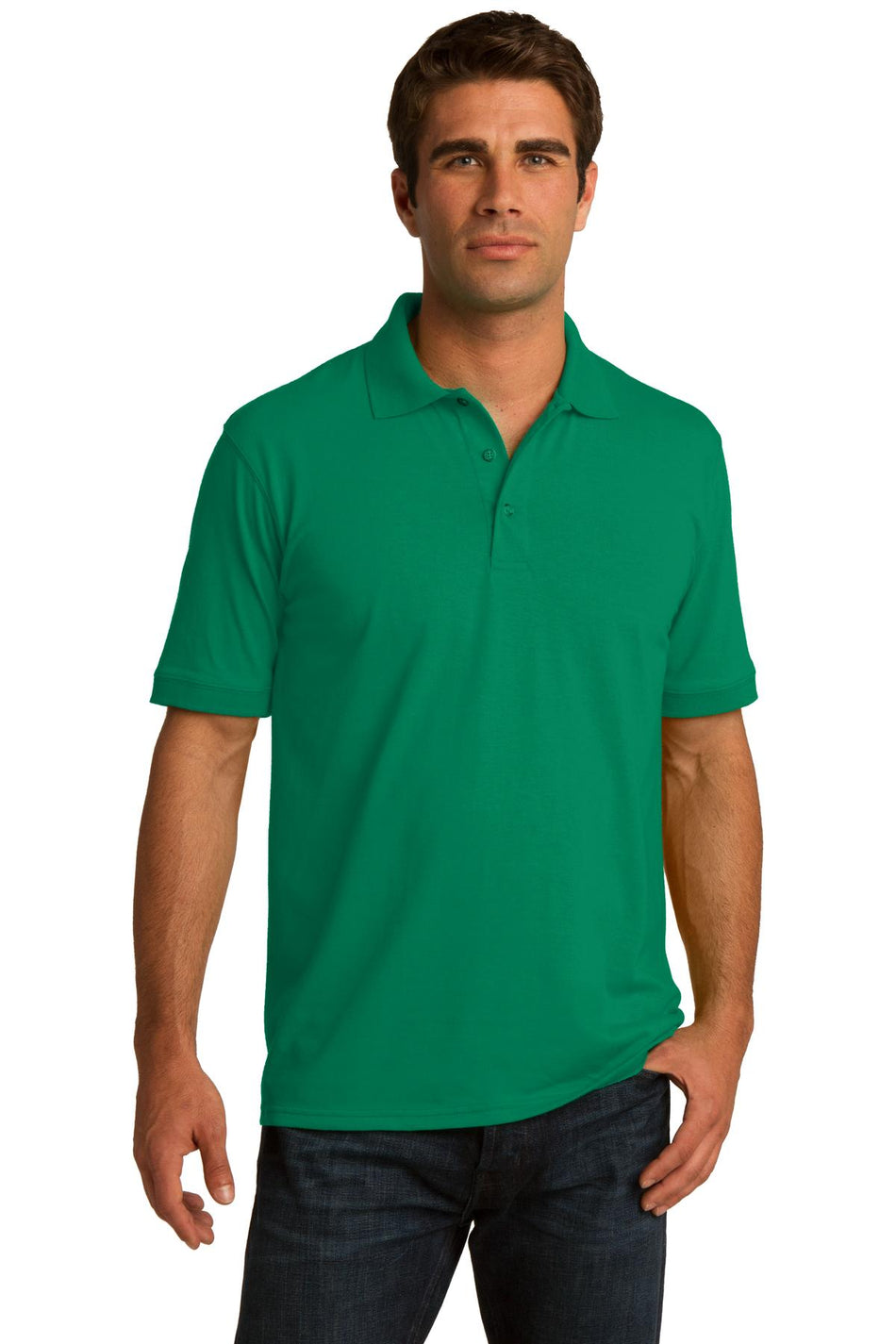 Port & Company ®  Core Blend Jersey Knit Polo. KP55 - Kelly - Port & Company KP55