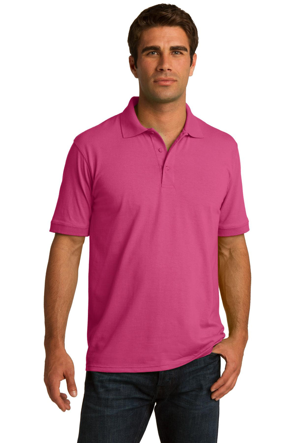 Port & Company ®  Core Blend Jersey Knit Polo. KP55 - Sangria - Port & Company KP55